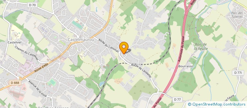 localisation de l'entreprise MONSIEUR ZAFER MERAL  CASTELMAUROU