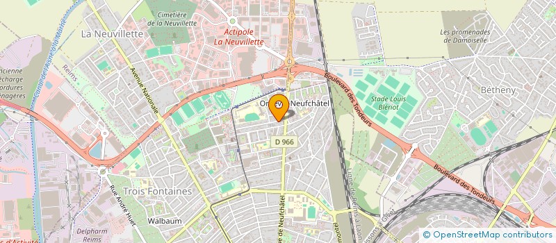 localisation de l'entreprise MONSIEUR ZAFER SARIYILDIZ  REIMS