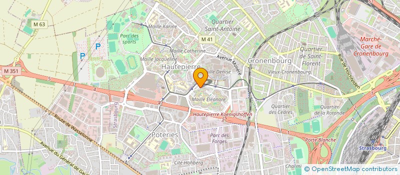 localisation de l'entreprise MONSIEUR ZAFER SOY à STRASBOURG