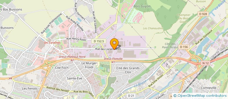 localisation de l'entreprise MONSIEUR ZAFER TEM à DREUX