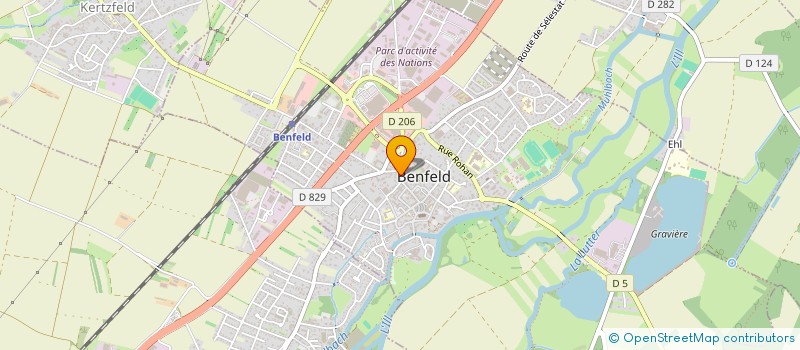 localisation de l'entreprise MONSIEUR ZAFER YILDIZ  BENFELD