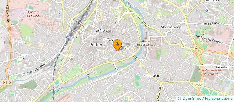 localisation de l'entreprise MONSIEUR ZAFWAN JAMA ABDI  POITIERS