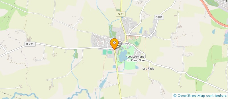 localisation de l'entreprise MONSIEUR ZAHARIEA-IOAN BOACARA  OMBREE D'ANJOU