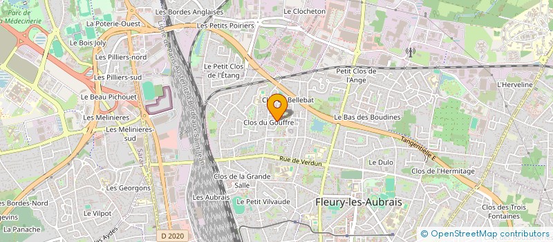 localisation de l'entreprise MONSIEUR ZAHEED AKHTAR à FLEURY-LES-AUBRAIS