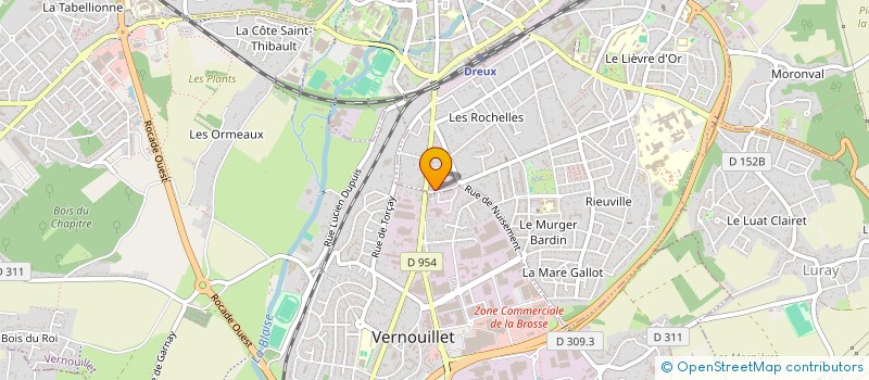 localisation de l'entreprise MONSIEUR ZAHEER AKRAM à DREUX