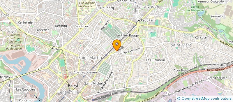 localisation de l'entreprise MONSIEUR ZAHEER HASSAN à BREST