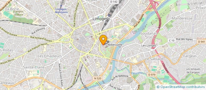 localisation de l'entreprise MONSIEUR ZAHEER LAGAN à LIMOGES