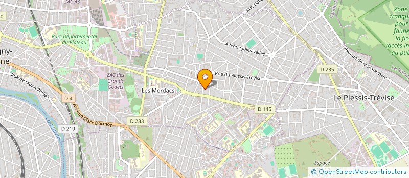 localisation de l'entreprise MONSIEUR ZAHER ISSAAD à CHAMPIGNY-SUR-MARNE