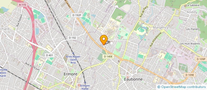 localisation de l'entreprise MONSIEUR ZAHI KELIGNON à EAUBONNE