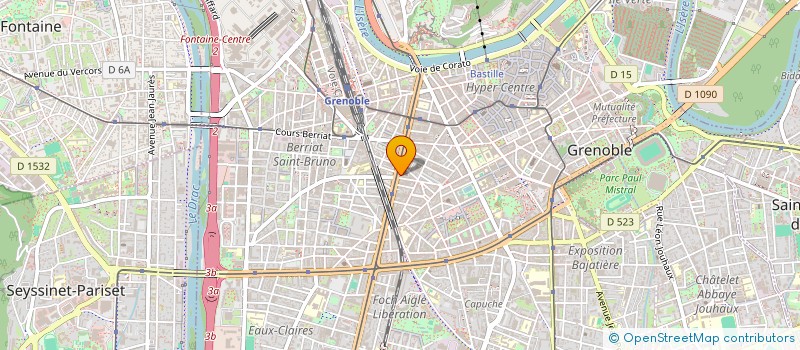 localisation de l'entreprise MONSIEUR ZAHID BEGUM à GRENOBLE