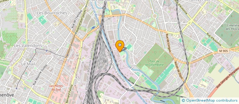 localisation de l'entreprise MONSIEUR ZAHID IBRAHIMI  DIJON