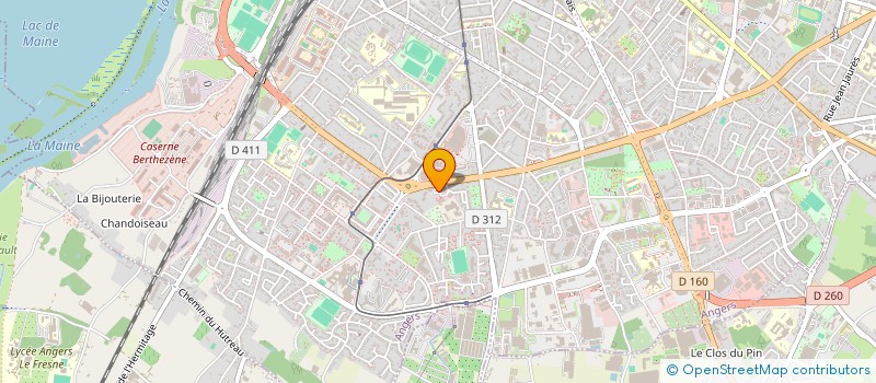 localisation de l'entreprise MONSIEUR ZAHID WAKILY à ANGERS