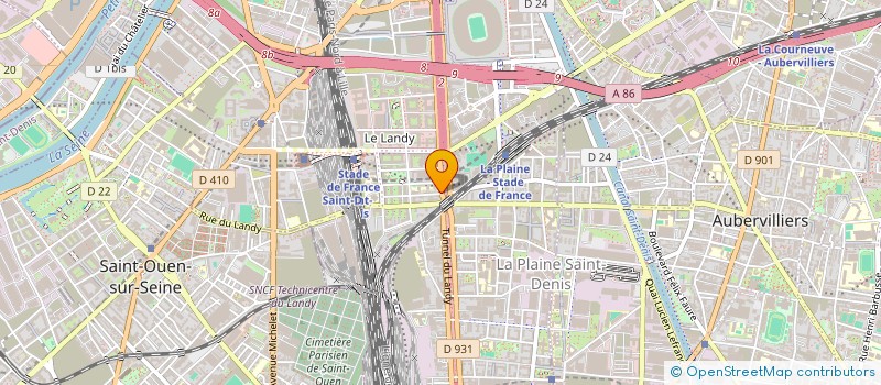 localisation de l'entreprise MONSIEUR ZAHIDUL ISLAM  SAINT-DENIS