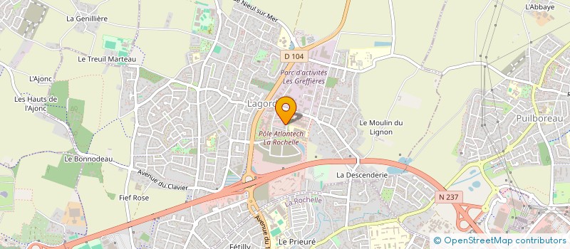 localisation de l'entreprise MONSIEUR ZAHIDULLAH DAWOODZAI  LAGORD