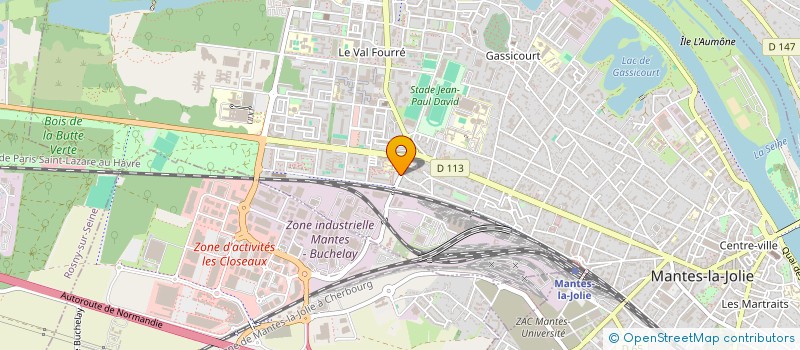 localisation de l'entreprise MONSIEUR ZAHIDULLAH SAFI  MANTES-LA-JOLIE