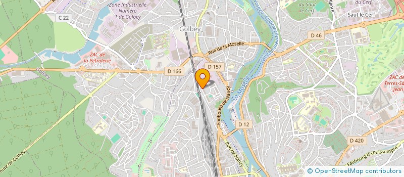 localisation de l'entreprise MONSIEUR ZAHIDULLAH ZAHID  EPINAL