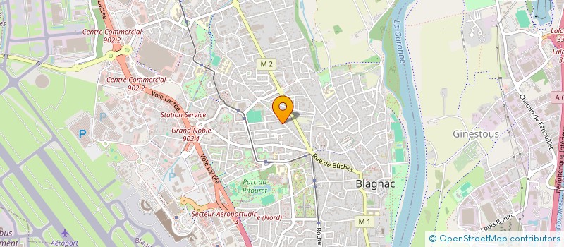 localisation de l'entreprise MONSIEUR ZAHIR ALLALI  BLAGNAC