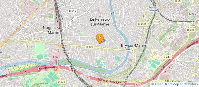 localisation de l'entreprise MONSIEUR ZAHIR AMOURA à LE PERREUX-SUR-MARNE