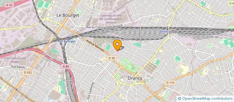 localisation de l'entreprise MONSIEUR ZAHIR AYADI  DRANCY