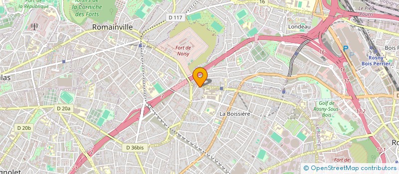 localisation de l'entreprise MONSIEUR ZAHIR BEDJOU à ROMAINVILLE
