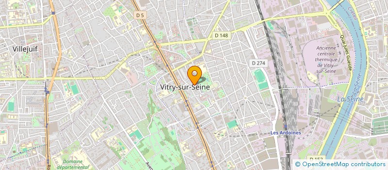 localisation de l'entreprise MONSIEUR ZAHIR CHILLAOUI à VITRY-SUR-SEINE