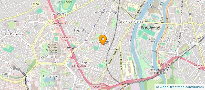 localisation de l'entreprise MONSIEUR ZAHIR EL ABABES  TOULOUSE