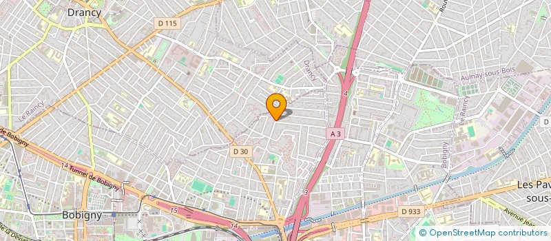 localisation de l'entreprise MONSIEUR ZAHIR KHAN AHMADZAI  BOBIGNY