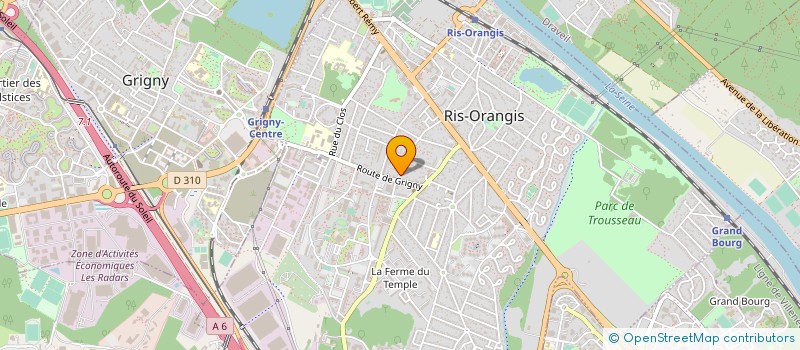 localisation de l'entreprise MONSIEUR ZAHIR KICHER à RIS-ORANGIS