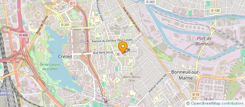 localisation de l'entreprise MONSIEUR ZAHIR MADOURI  MERU