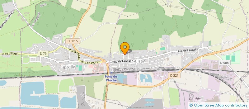 localisation de l'entreprise MONSIEUR ZAHIR MECHKOUR  ALIZAY