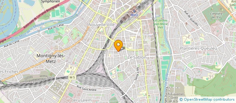 localisation de l'entreprise MONSIEUR ZAHIR MELIZI  METZ