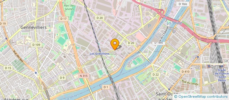 localisation de l'entreprise MONSIEUR ZAHIR MOLAKHAIL à GENNEVILLIERS