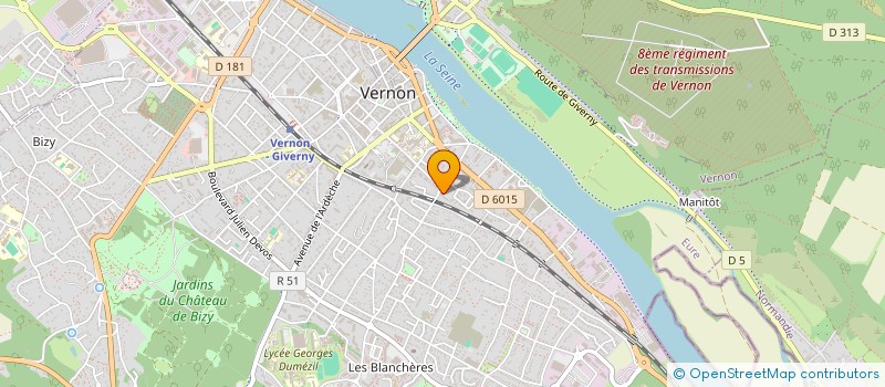 localisation de l'entreprise MONSIEUR ZAHIR MOUMENI à VERNON