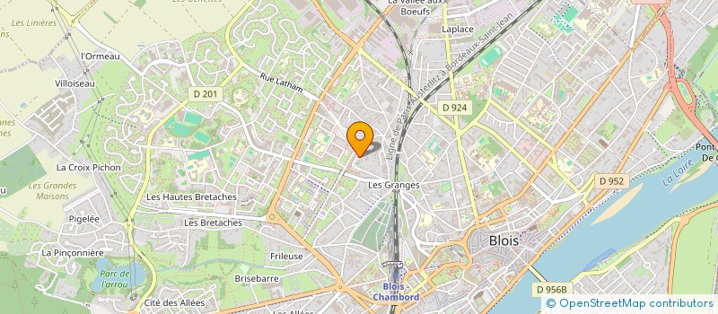 localisation de l'entreprise MONSIEUR ZAHIR NEBBACHI  BLOIS