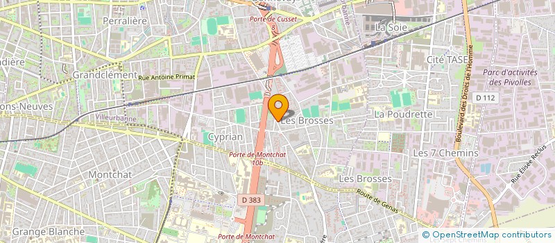 localisation de l'entreprise MONSIEUR ZAHIR NEMER  VILLEURBANNE