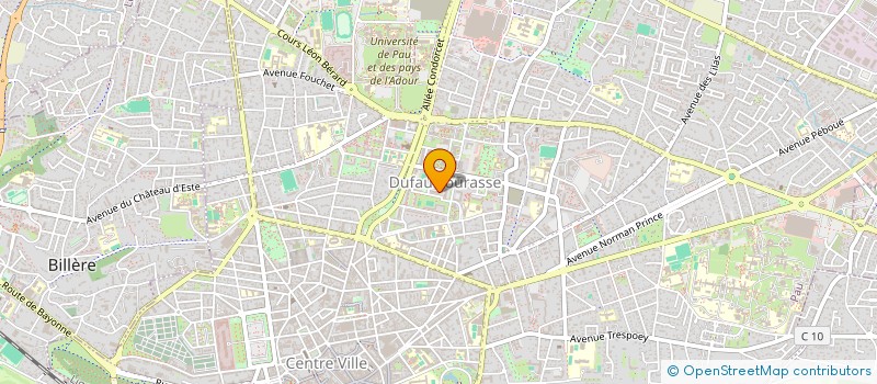 localisation de l'entreprise MONSIEUR ZAHIR NOORI à PAU