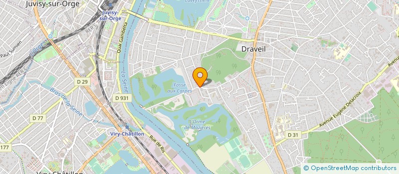 localisation de l'entreprise MONSIEUR ZAHIR SAOUT à DRAVEIL