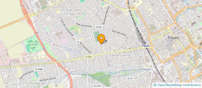 localisation de l'entreprise MONSIEUR ZAHIR SHINWARI  SAINTE-SAVINE