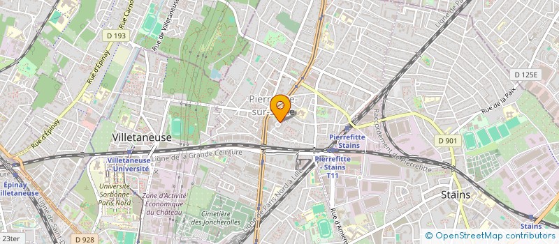 localisation de l'entreprise MONSIEUR ZAHIR UDDIN à PIERREFITTE-SUR-SEINE