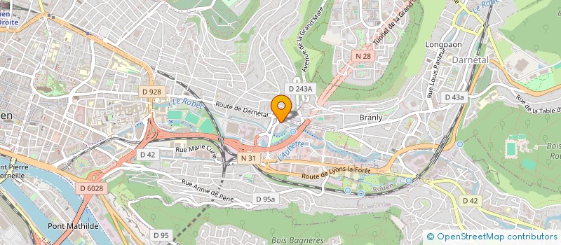 localisation de l'entreprise MONSIEUR ZAHIRULLAH ORYAKHEL  ROUEN