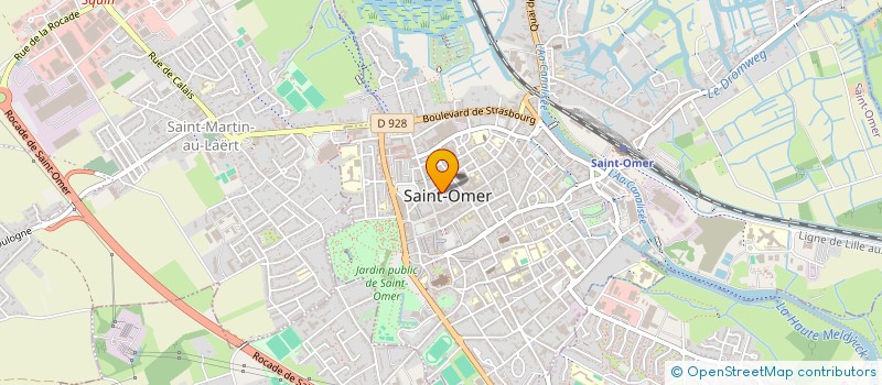 localisation de l'entreprise MONSIEUR ZAHOU MOURAD  SAINT-OMER