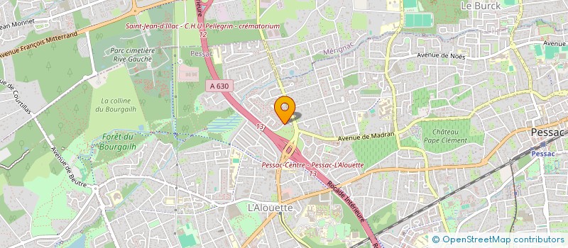 localisation de l'entreprise MONSIEUR ZAHR EDDINE AHMED SAFFIH à PESSAC