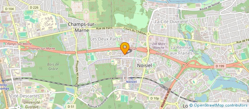 localisation de l'entreprise MONSIEUR ZAHREDDINE MAHIEDDINE  NOISIEL