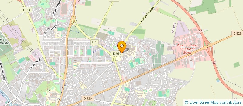 localisation de l'entreprise MONSIEUR ZAHREDDINE MENIAR  AMIENS