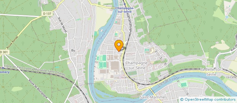 localisation de l'entreprise MONSIEUR ZAHRULLAH MULTAN  CHAMPAGNE-SUR-SEINE