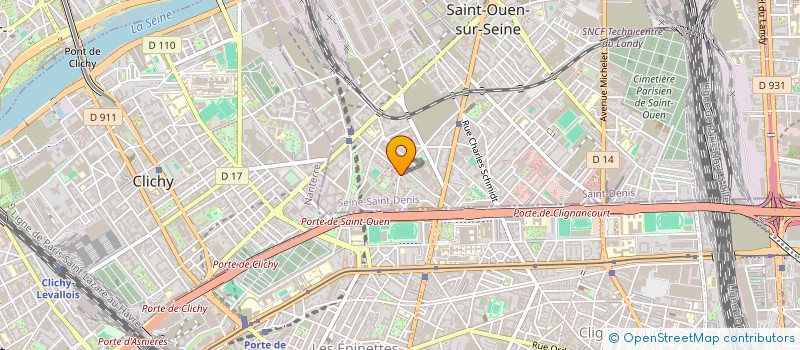 localisation de l'entreprise MONSIEUR ZAHUI YAMAJAKO à SAINT-OUEN-SUR-SEINE
