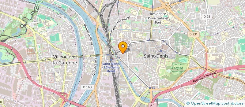 localisation de l'entreprise MONSIEUR ZAIA BENBELKHEIR à SAINT-DENIS