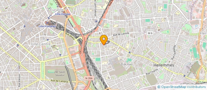 localisation de l'entreprise MONSIEUR ZAIAN MATTIA  LILLE