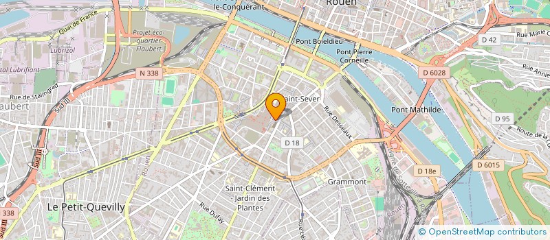 localisation de l'entreprise MONSIEUR ZAIB AURANG  ROUEN