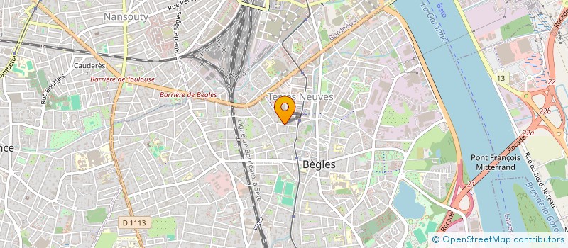localisation de l'entreprise MONSIEUR ZAID BELBACHIR à BEGLES